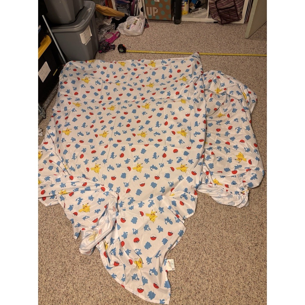 Pokemon First Starters Twin Bed Sheet Set